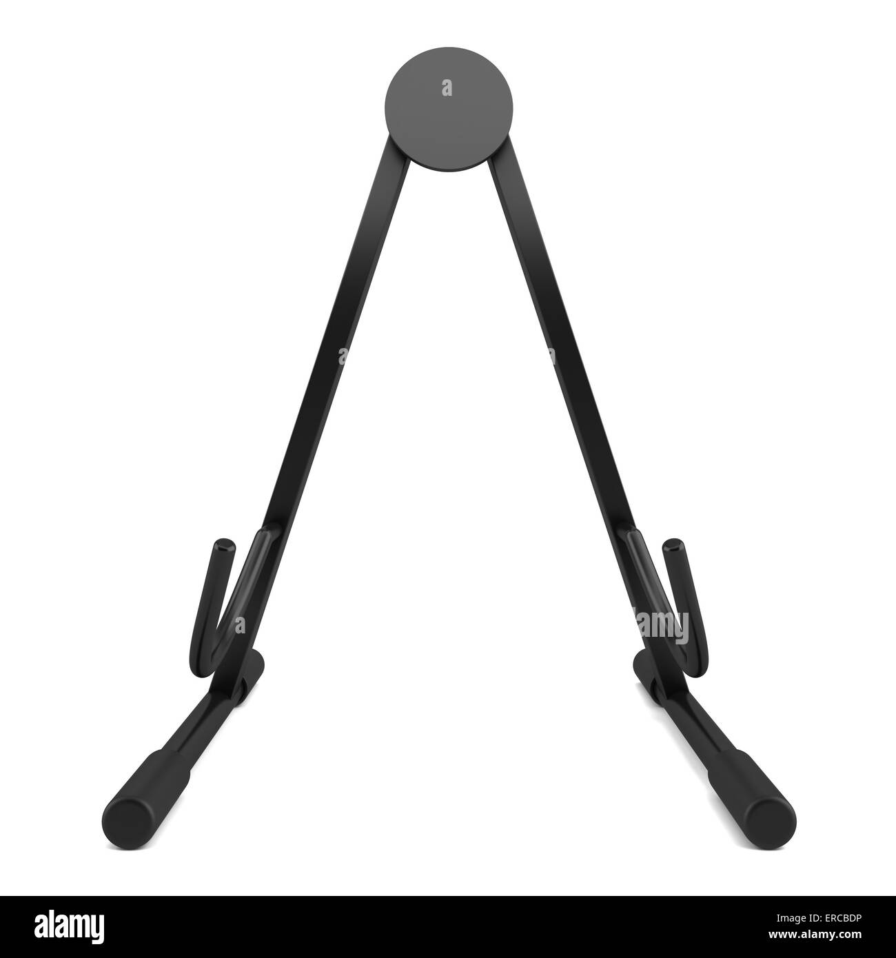 guitar stand isolated on white background Stock Photo - Alamy