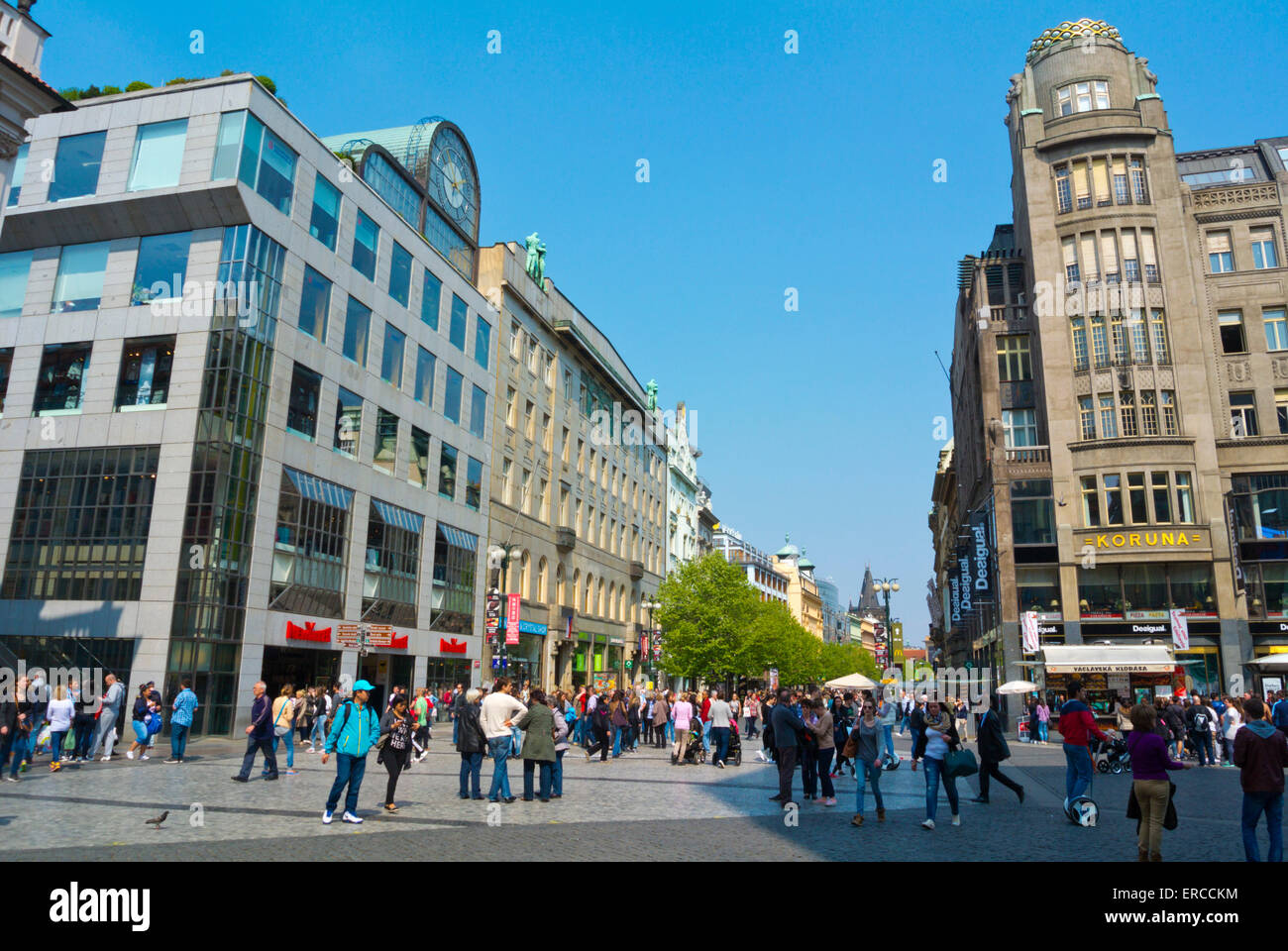 Na prikope shopping street prague hi-res stock photography and images -  Alamy