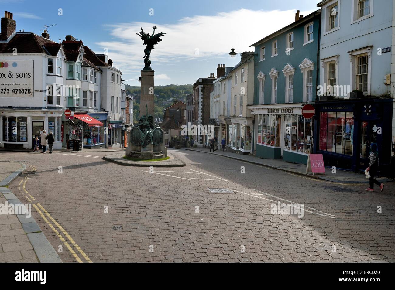 Lewes high street town hires stock photography and images Alamy