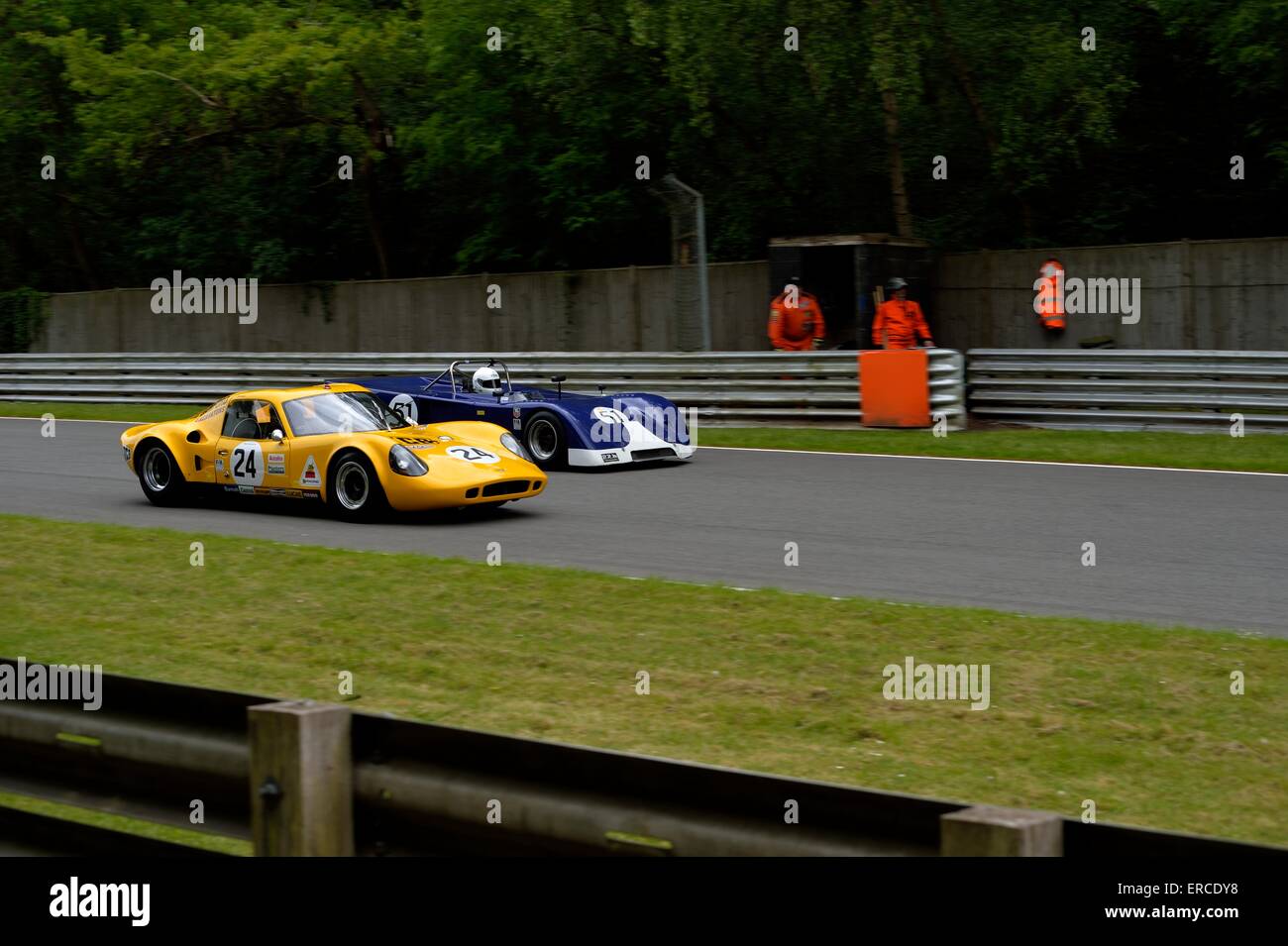 Brands Hatch Historic masters classic car auto racing Stock Photo Alamy