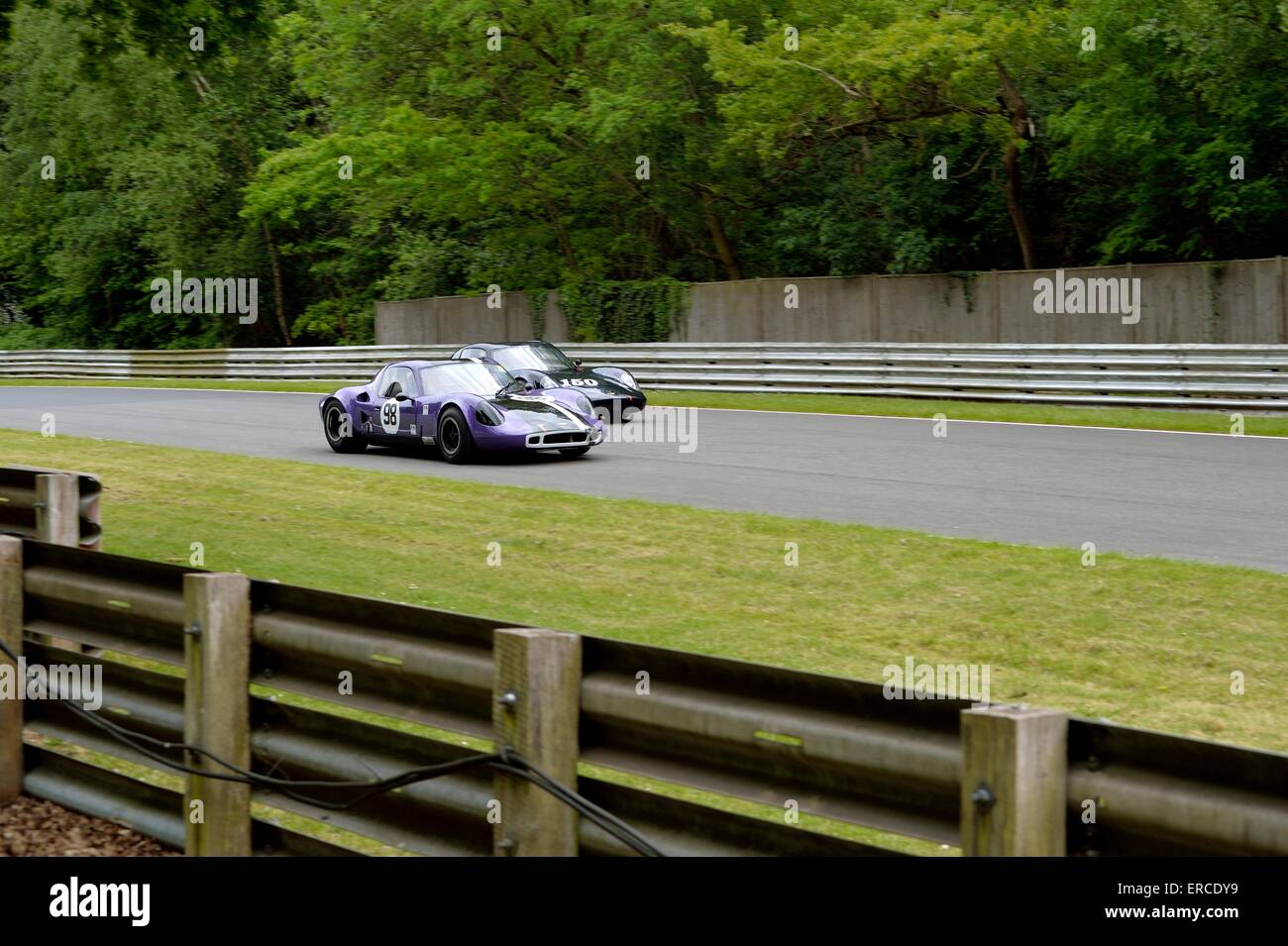 Brands Hatch Historic masters classic car auto racing Stock Photo Alamy