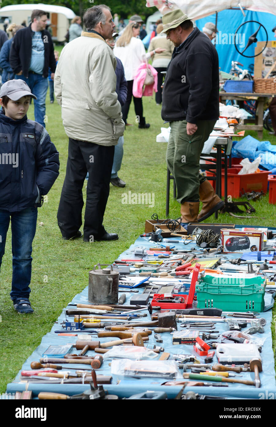 Spares & brc a brac, Wollaton Park, Nottingham, England Stock Photo Alamy