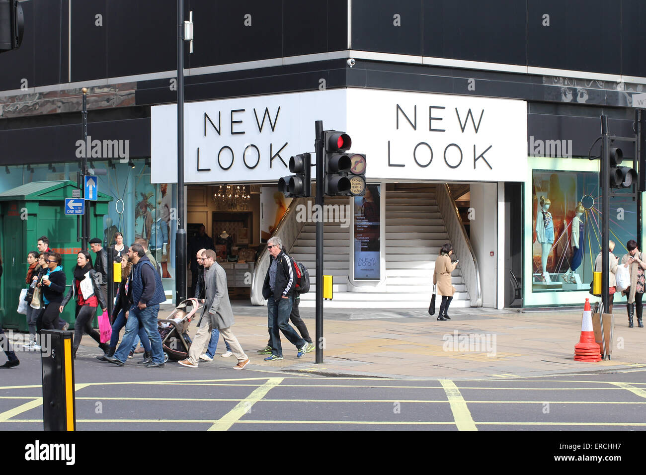 New Look shop on Oxford Street London Stock Photo