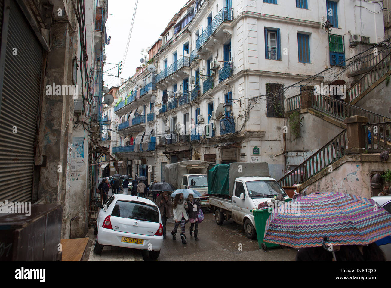 downtown Algiers Stock Photo