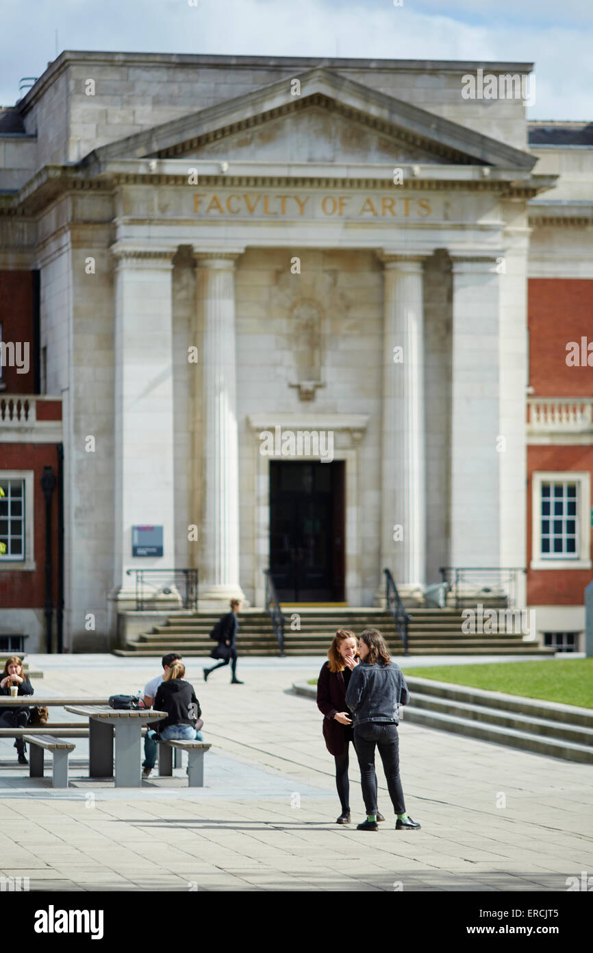 Faculty of art building manchester university   UK Great Britain British United Kingdom Europe European island England English i Stock Photo