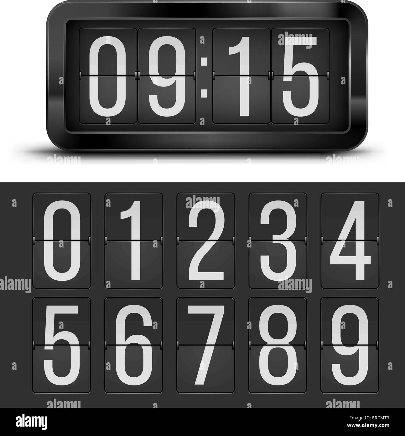 Vintage table calendar Stock Vector Images Alamy