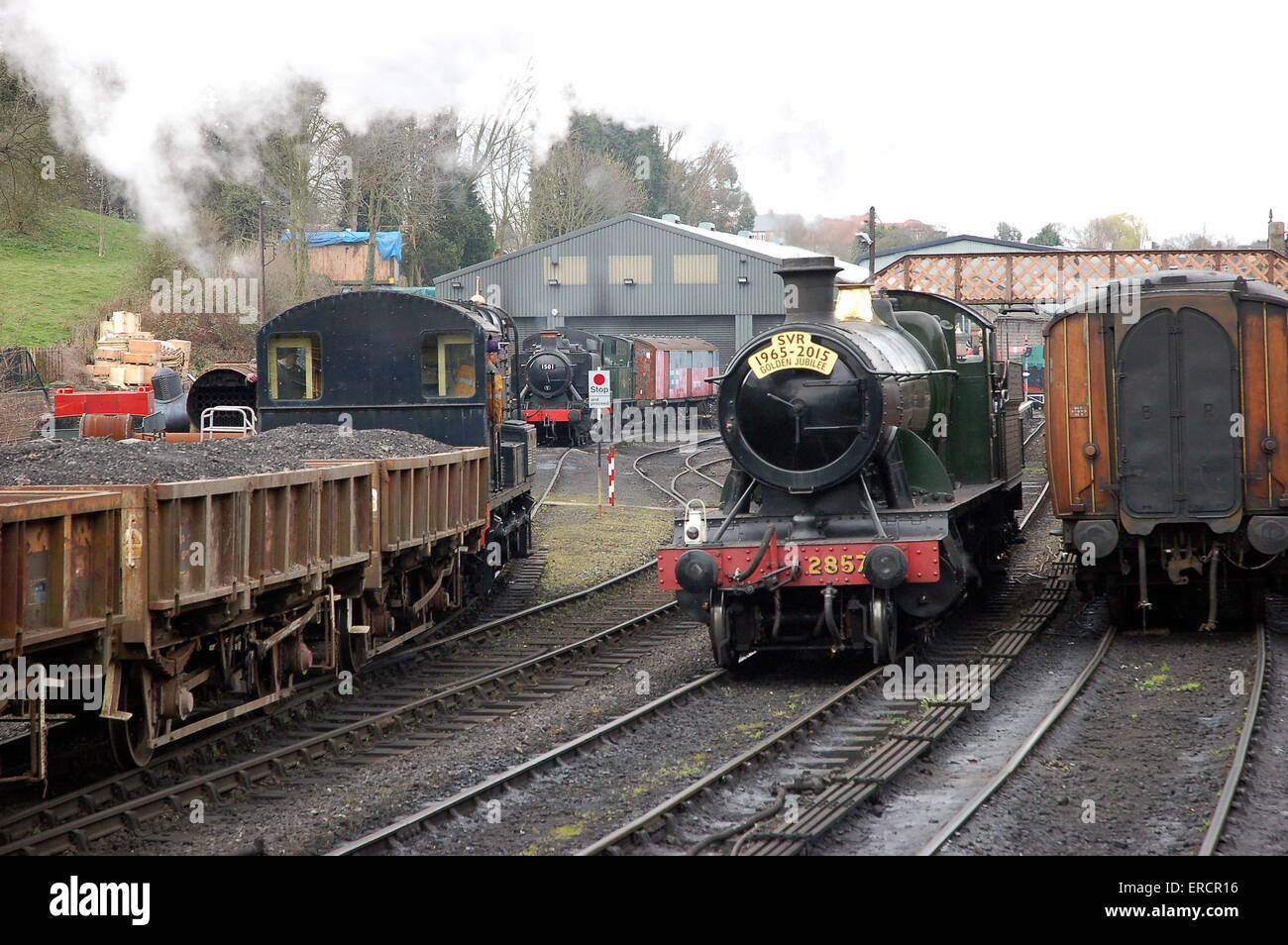 Part of The Severn Valley Railway's Golden Jubilee celebrations, Great ...