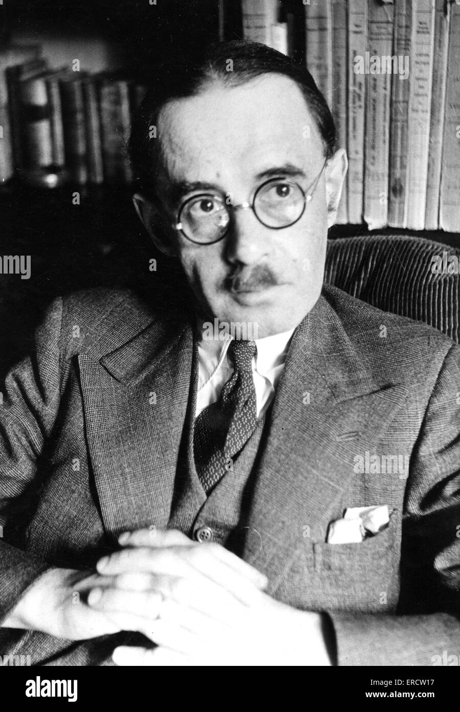 HAROLD LASKI (1893-1950) English political theorist about 1940 Stock Photo