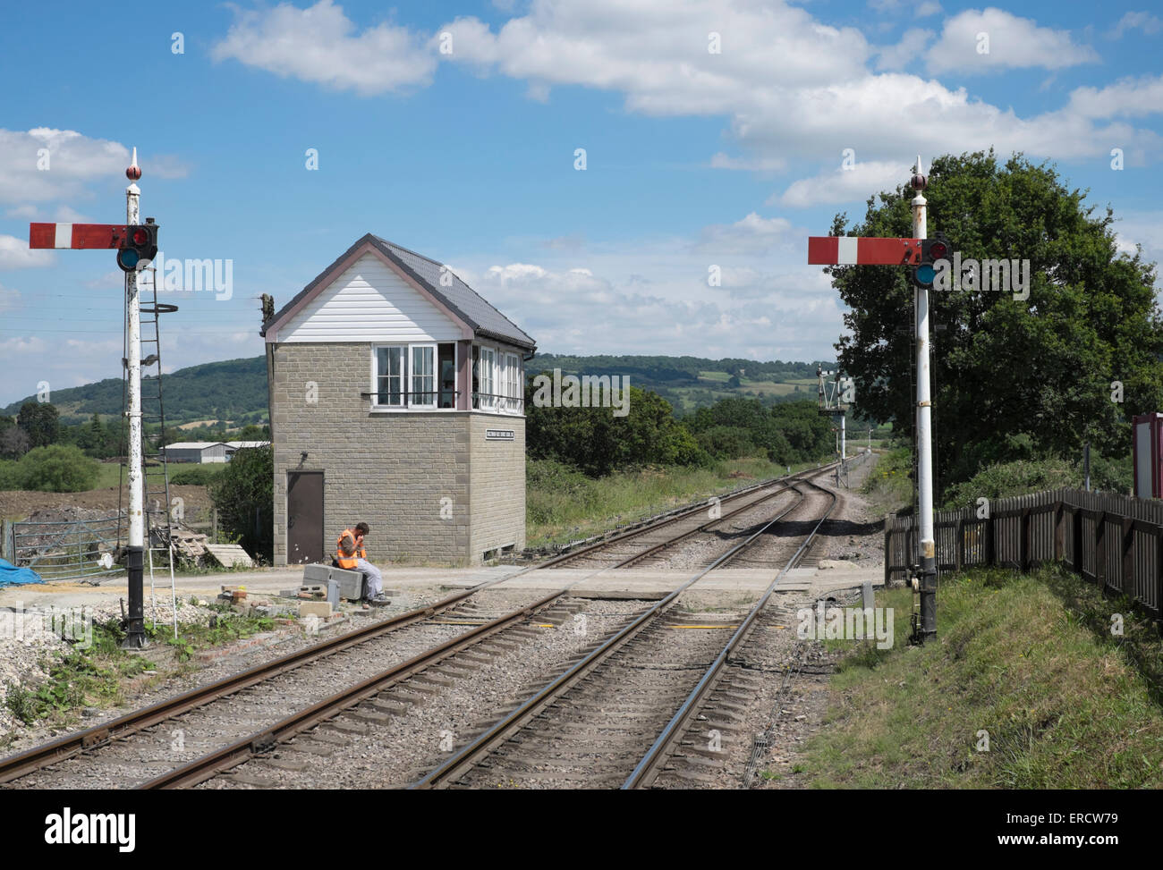 The Gloucestershire Warwickshire Railway at Cheltenham Race Course