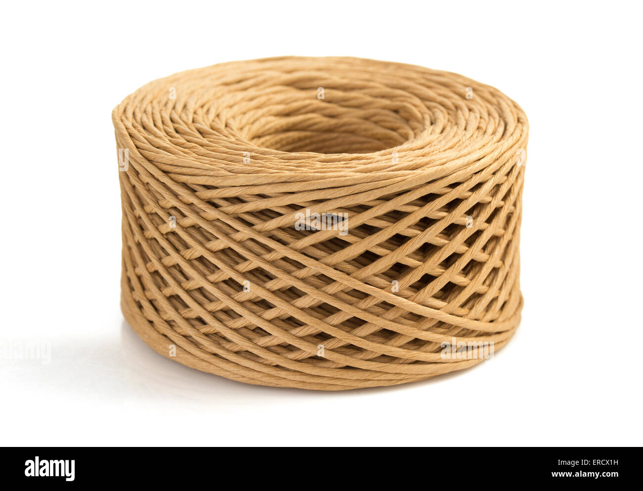 roll of twine cord isolated on white background Stock Photo Alamy