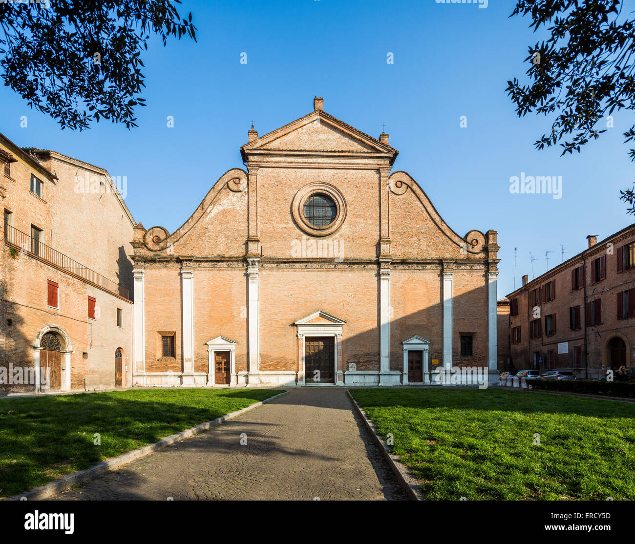 church of San Francesco, Ferrara, Italy Stock Photo