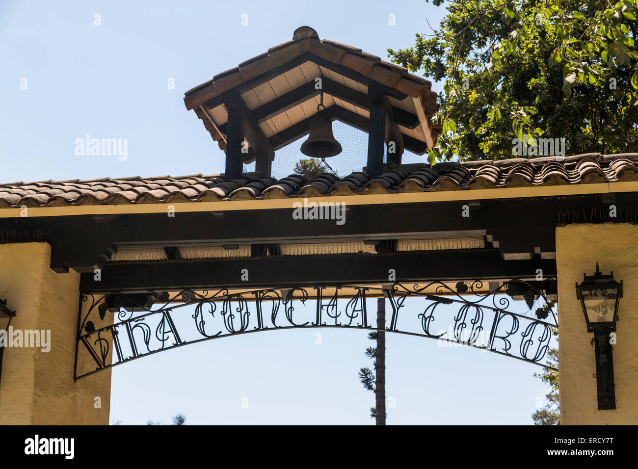 Entrance Gateway Vineyard High Resolution Stock Photography and Images