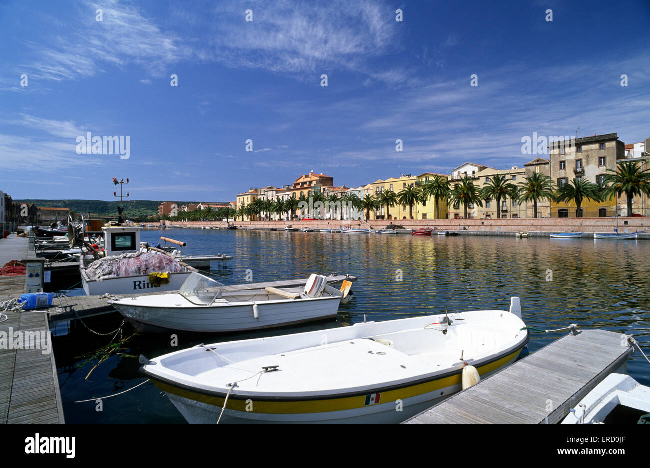 Italy, Sardinia, Bosa Stock Photo - Alamy