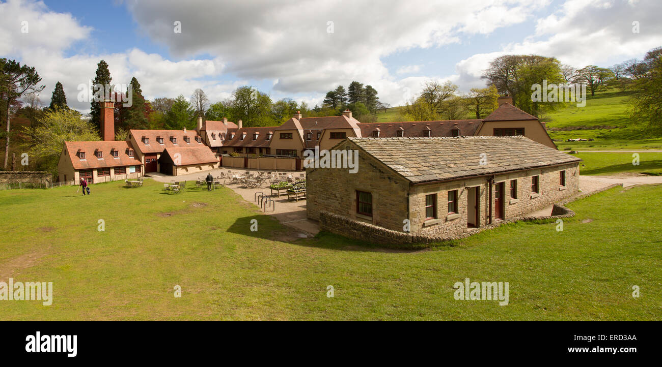The Timber Yard at Lyme Park in Disley, Cheshire Stock Photo Alamy