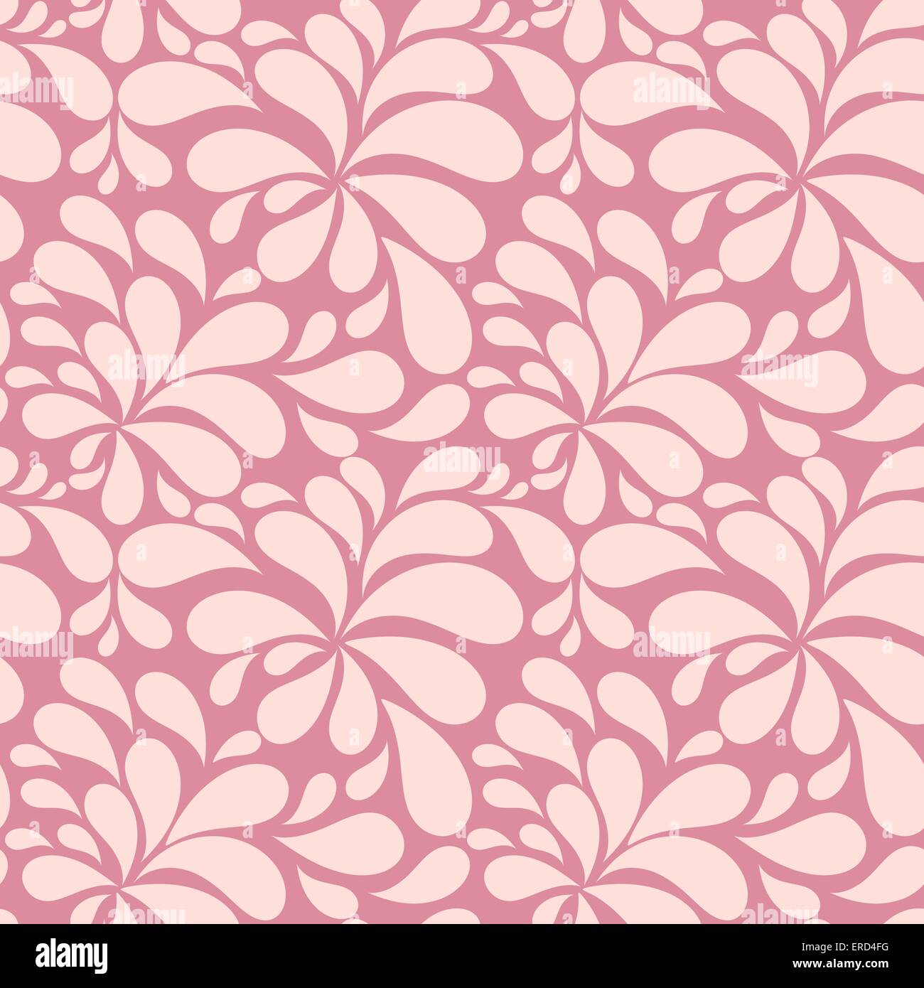 Floral Seamless Pattern Background for Wedding and Birthday. Vec Stock ...