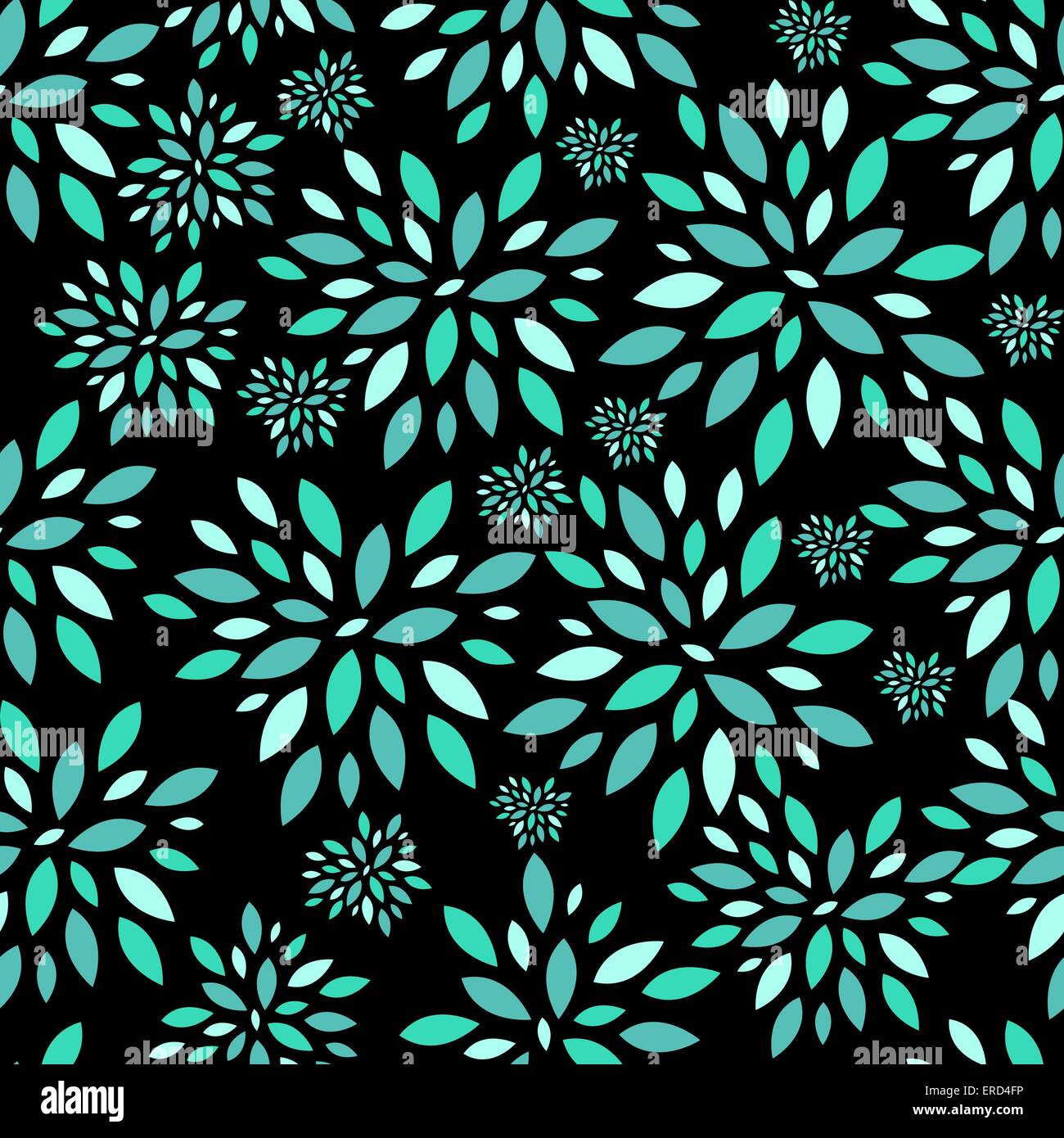 Floral Seamless Pattern Background for Wedding and Birthday. Vec Stock ...