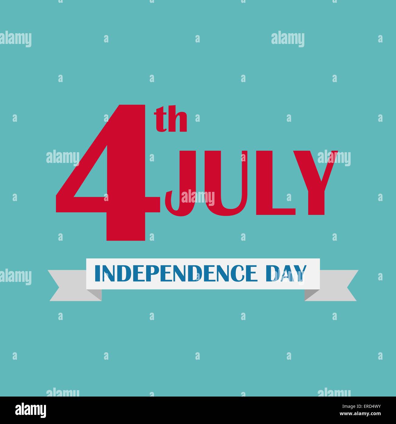 Independence Day Poster Vector Illustration Stock Vector Image & Art ...