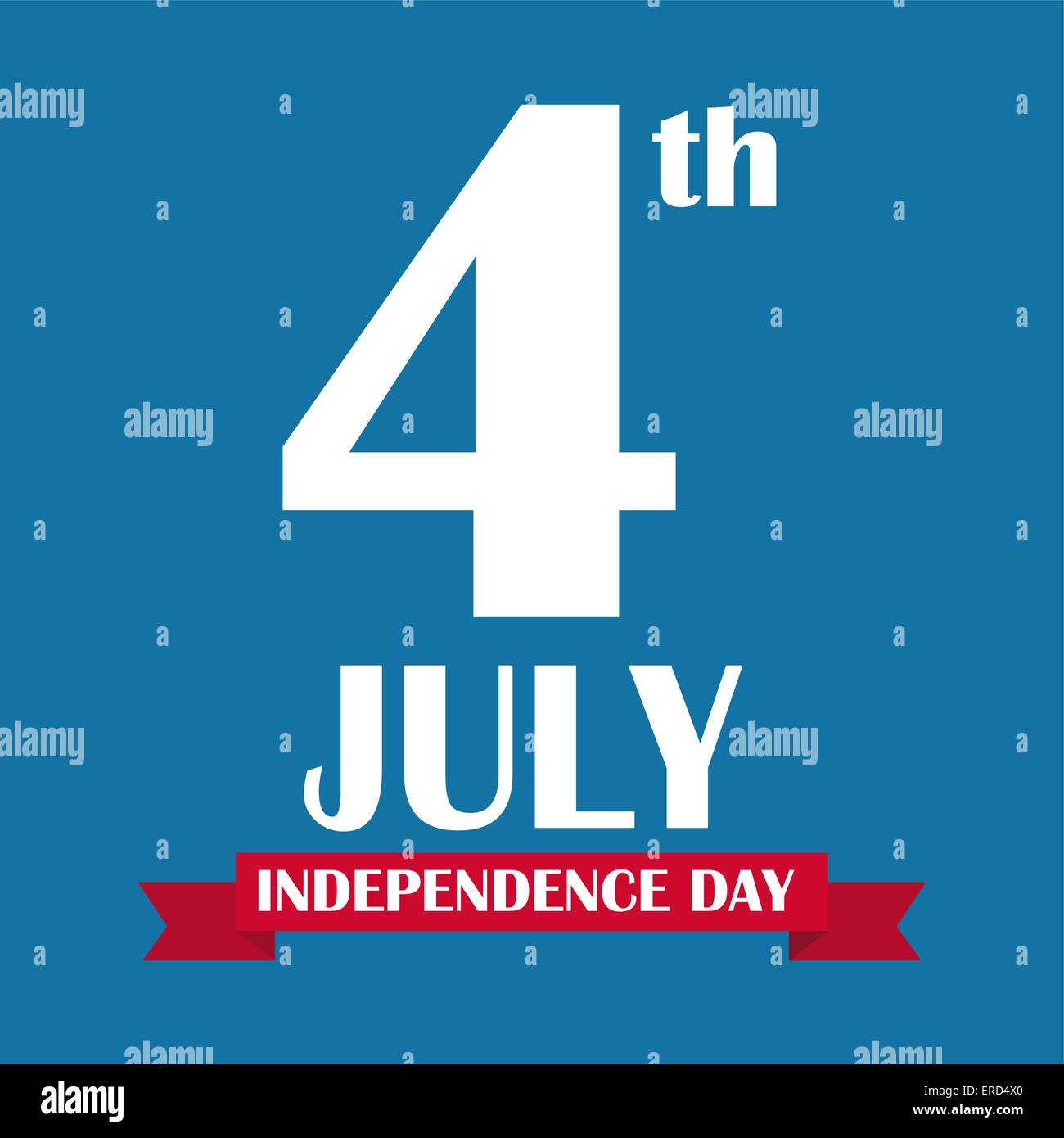 Independence Day Poster Vector Illustration Stock Vector Image & Art ...