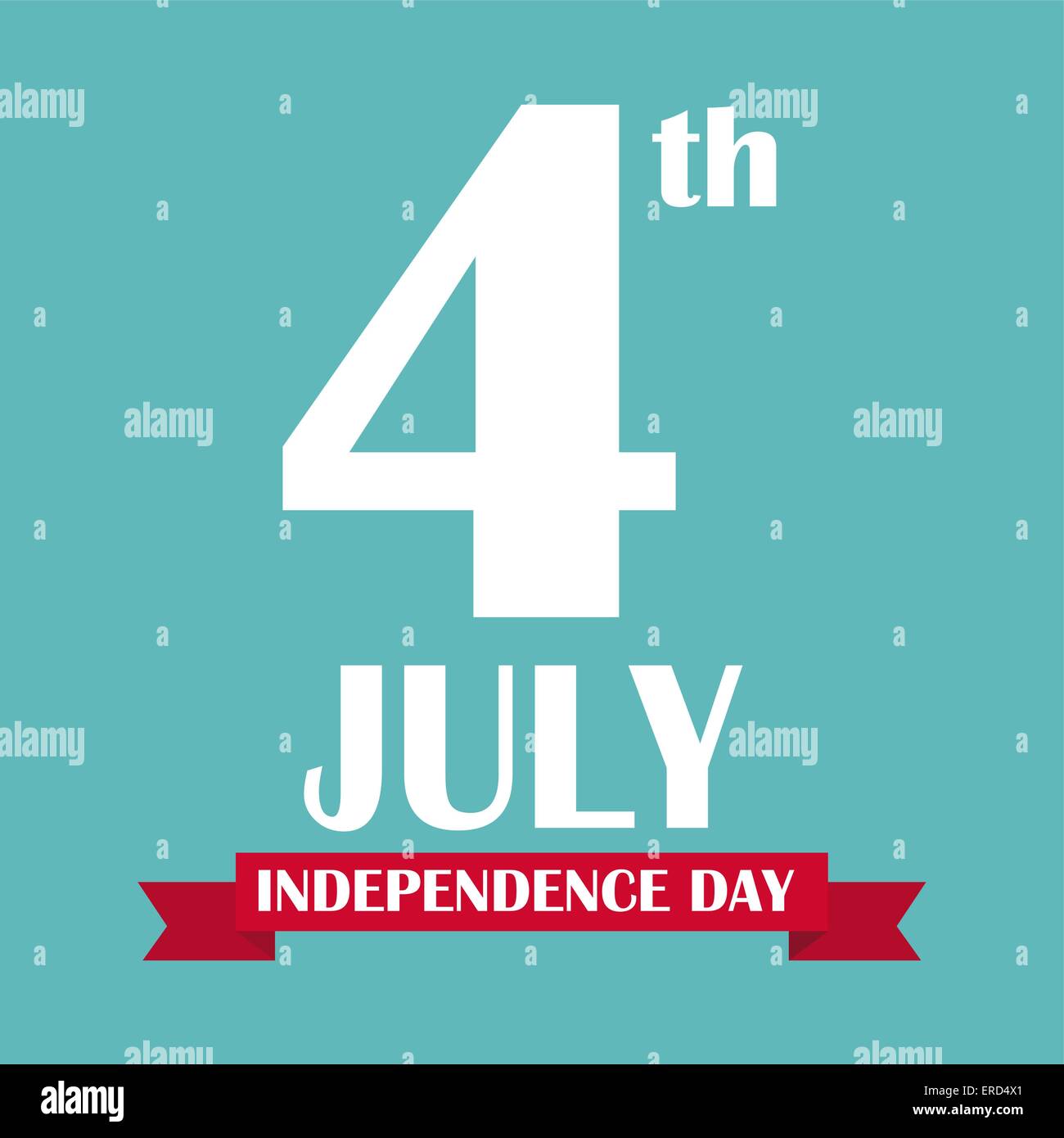 Independence Day Poster Vector Illustration Stock Vector Image & Art ...