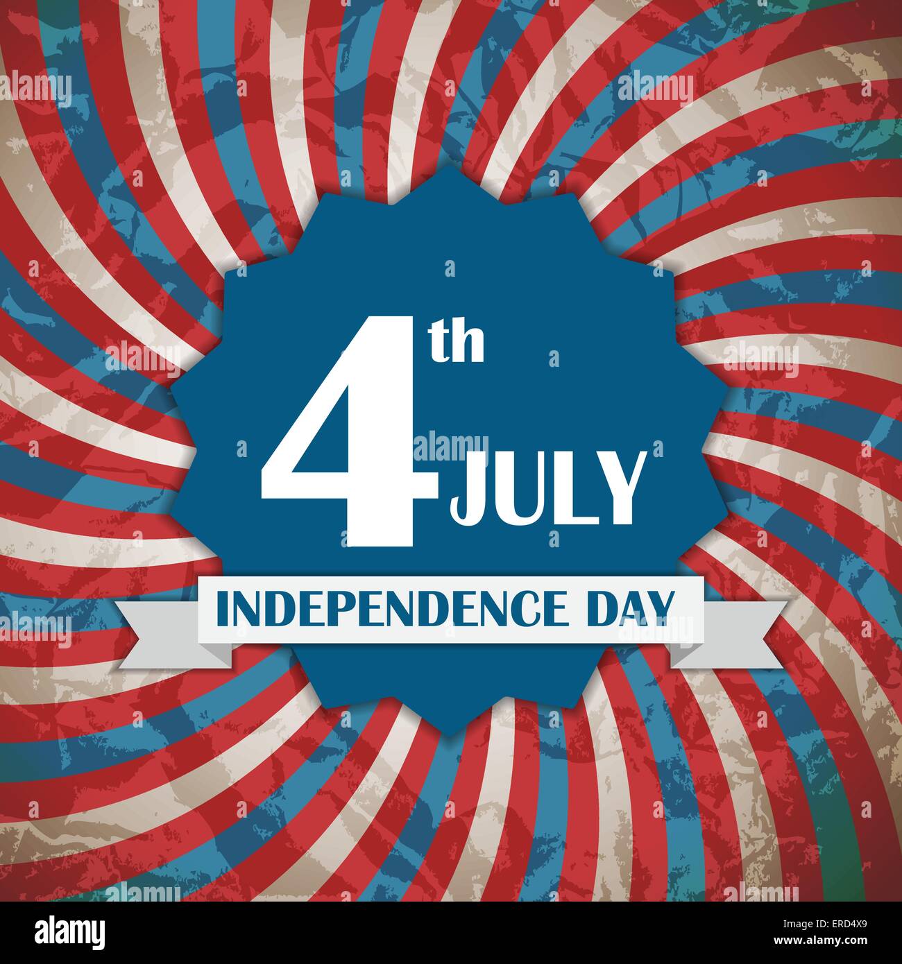 Independence Day Poster Vector Illustration Stock Vector Image & Art ...