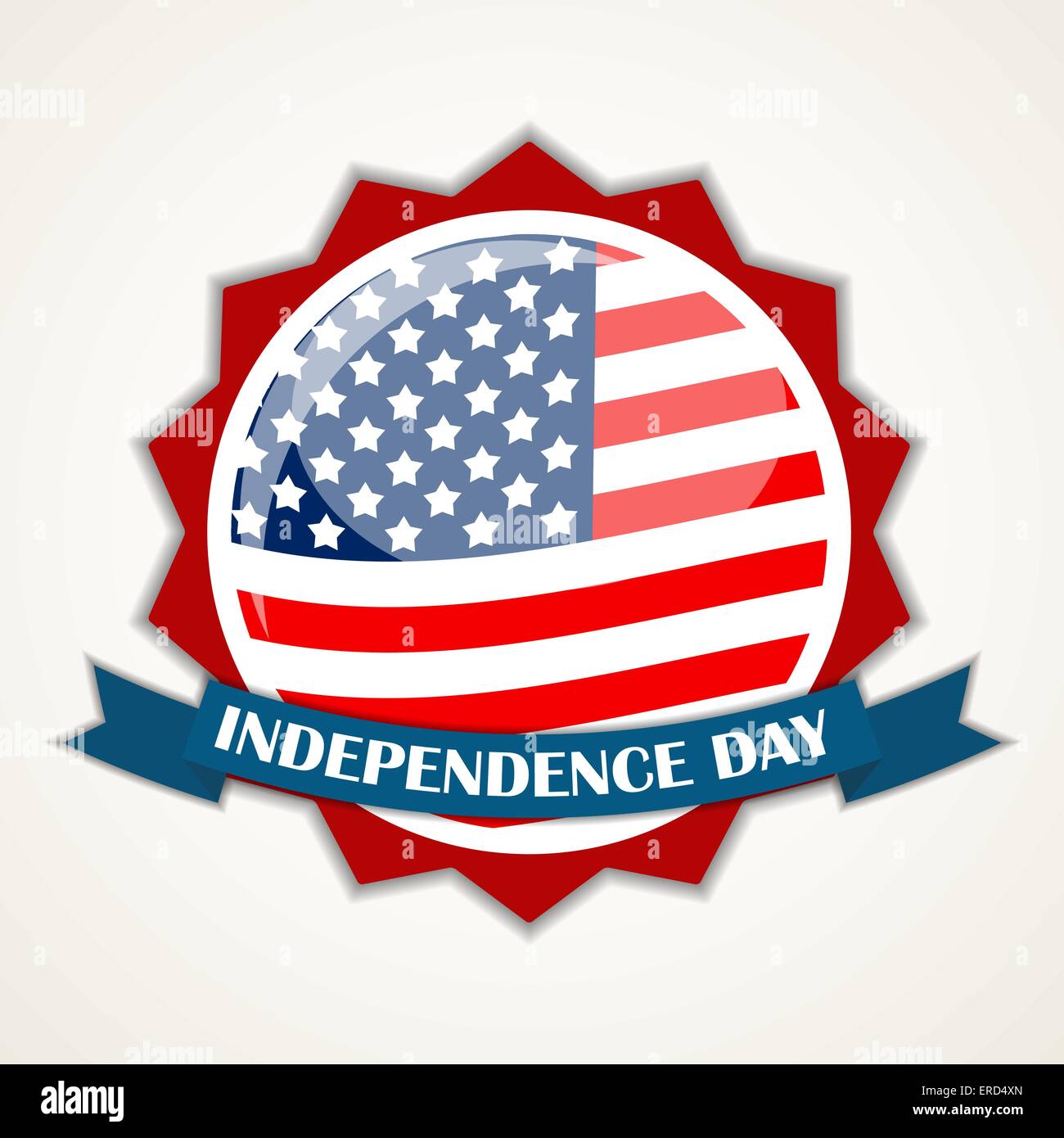 Independence Day Poster Vector Illustration Stock Vector Image & Art ...