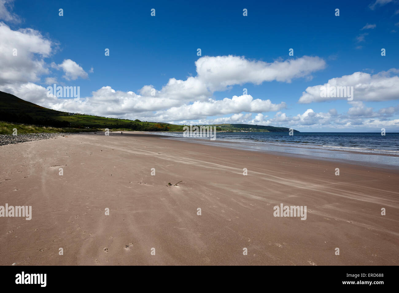 Waterfoot Glenariff beach County Antrim Northern Ireland UK Stock Photo