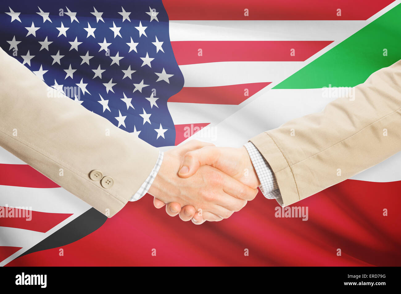 Kuwait united states flag hires stock photography and images Alamy