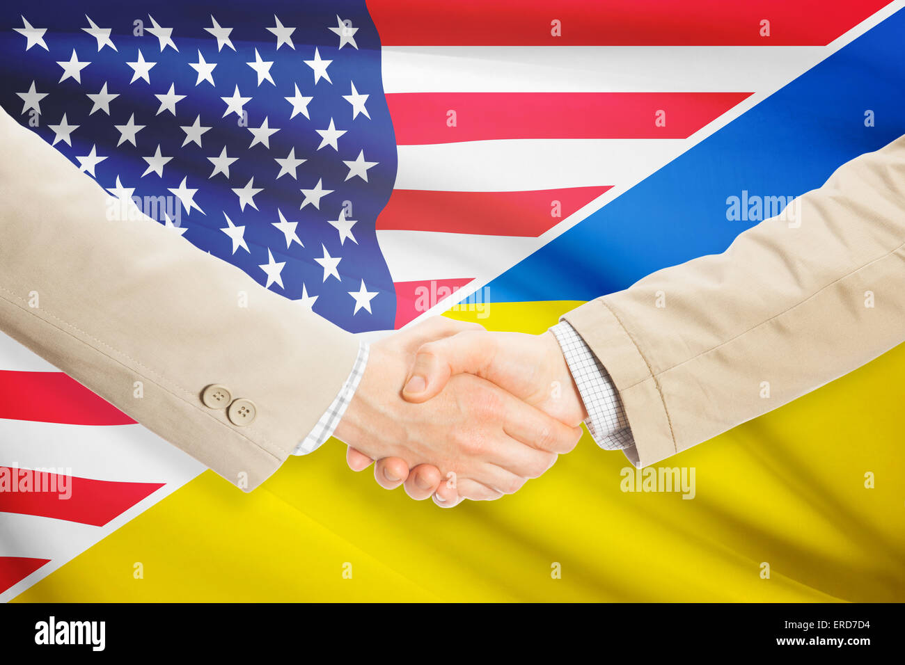 Ukraine vs united states flag hi-res stock photography and images - Alamy