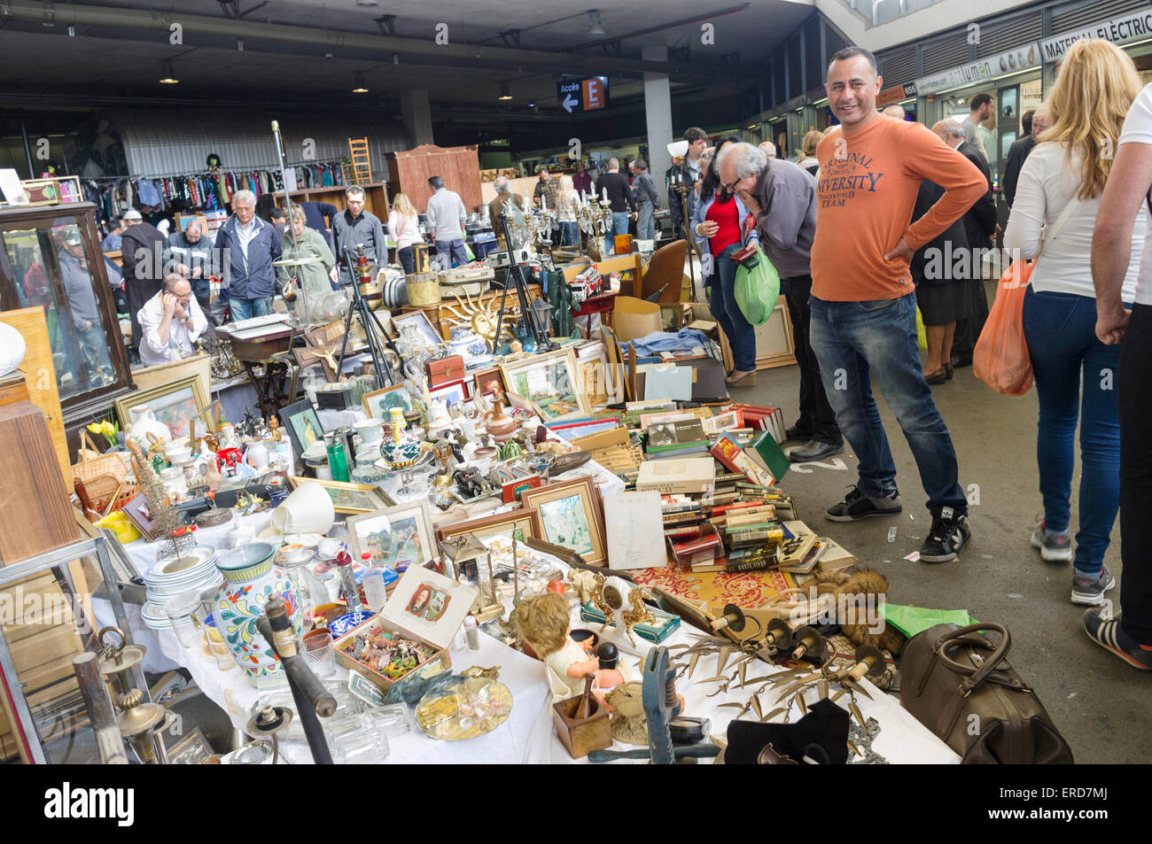 Els Encants, one of Europe's oldest openair flea markets, Barcelona