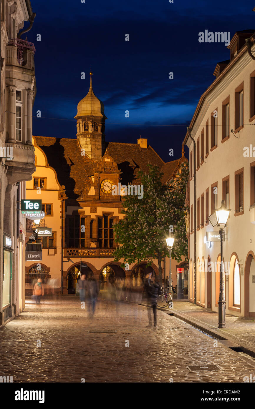 Evening in Freiburg, Germany Stock Photo Alamy