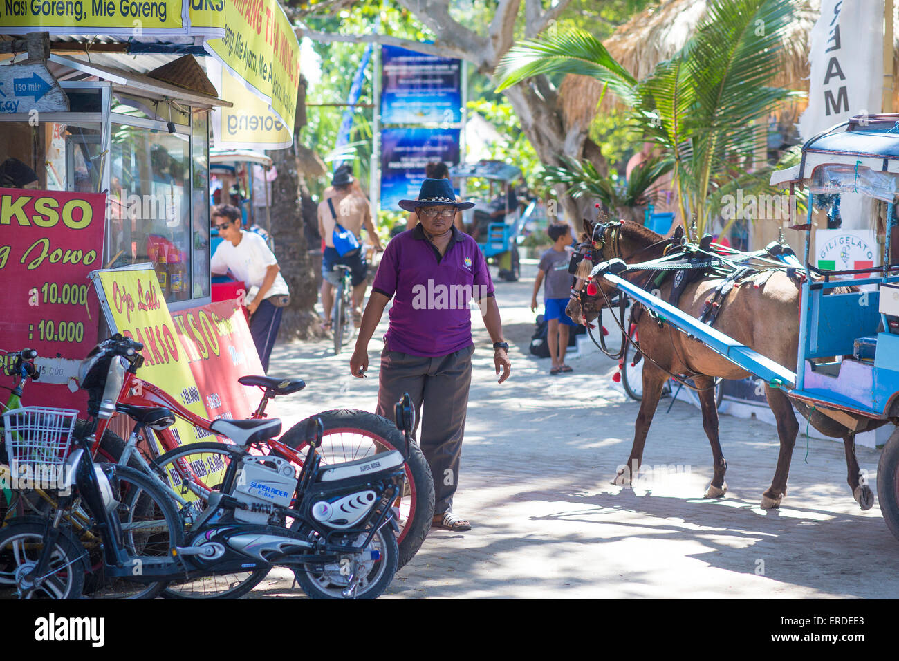 Gili islands, Indonesia. Stock Photo