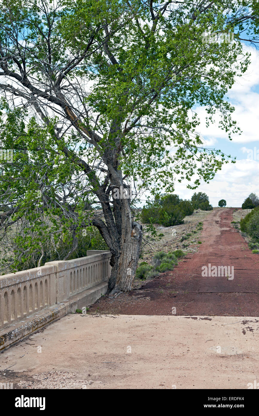 Partridge Creek Bridge along an abandoned section of Route 66 west of