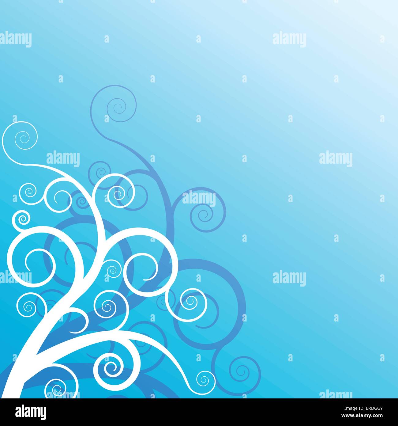 Vector illustration of blue abstract background concept Stock Vector ...