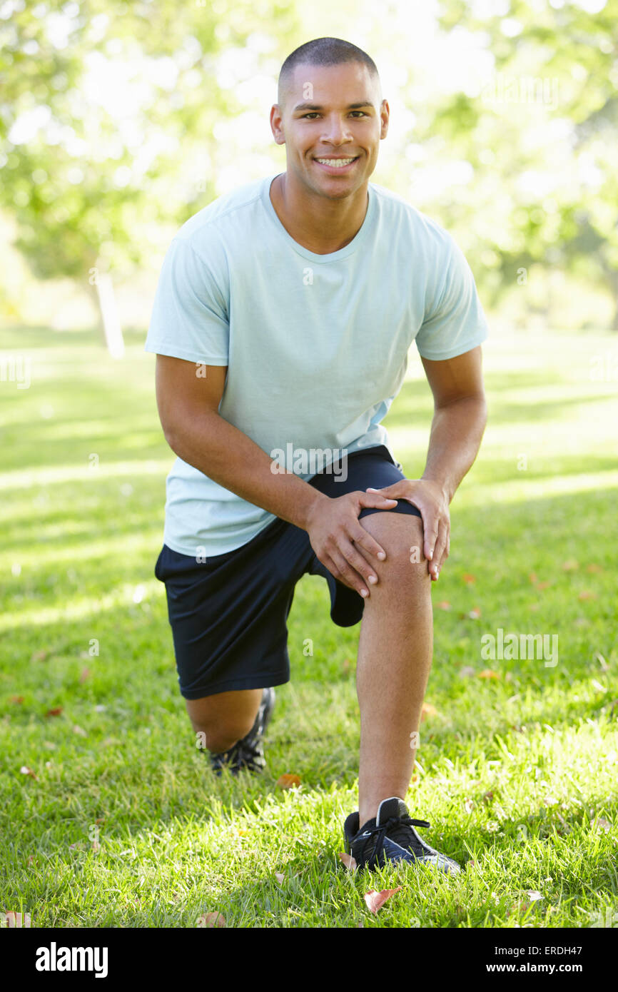 Happy young african man standing hi-res stock photography and images ...