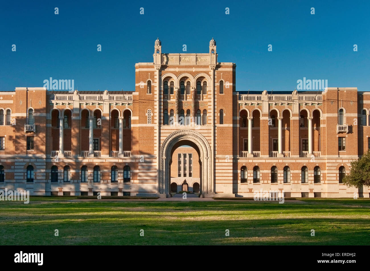 Lovett Hall at Rice University, Houston, Texas, USA Stock Photo Alamy