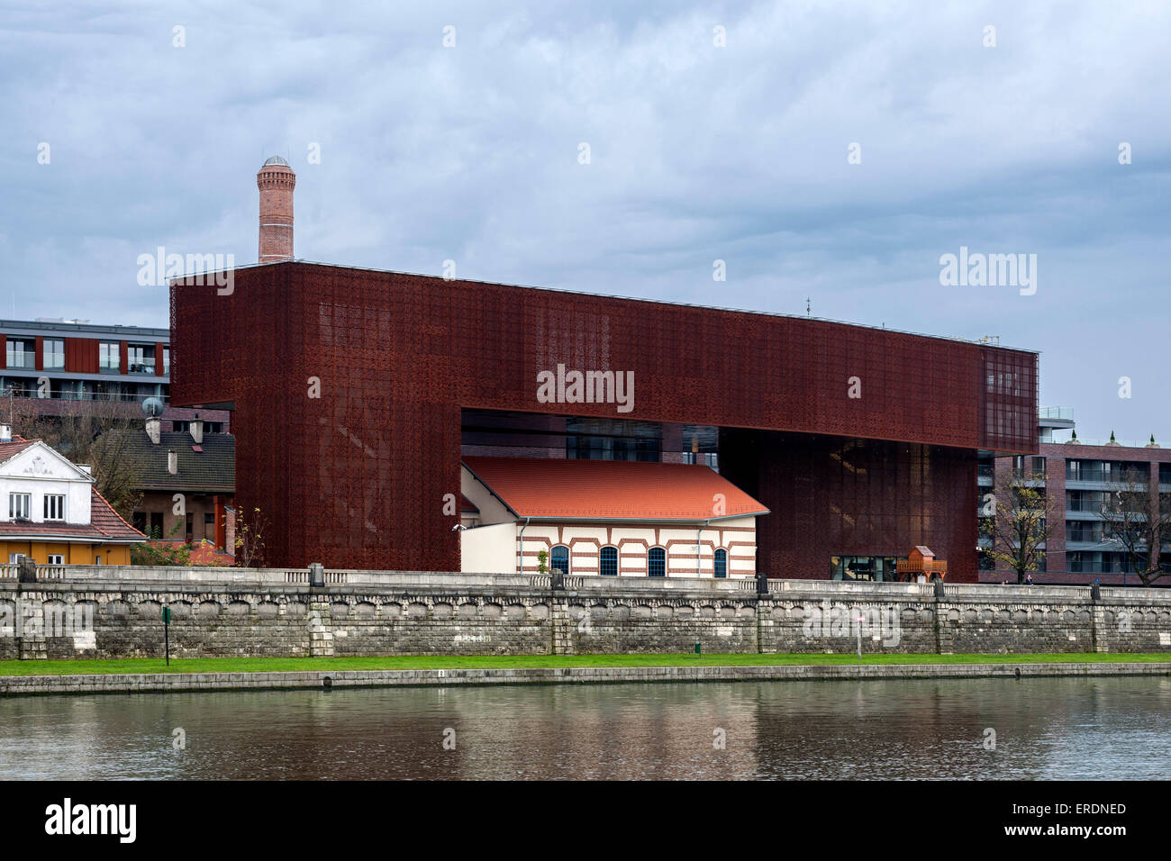 View Across River Wisla Cricoteka Museum Of Tadeusz Kantor Stock Photo Alamy