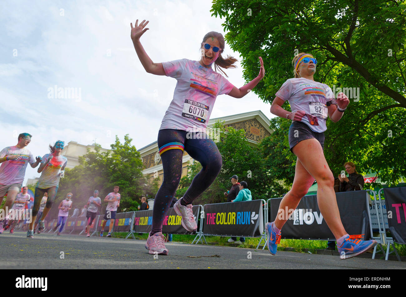 The Color Run Stock Photo - Alamy