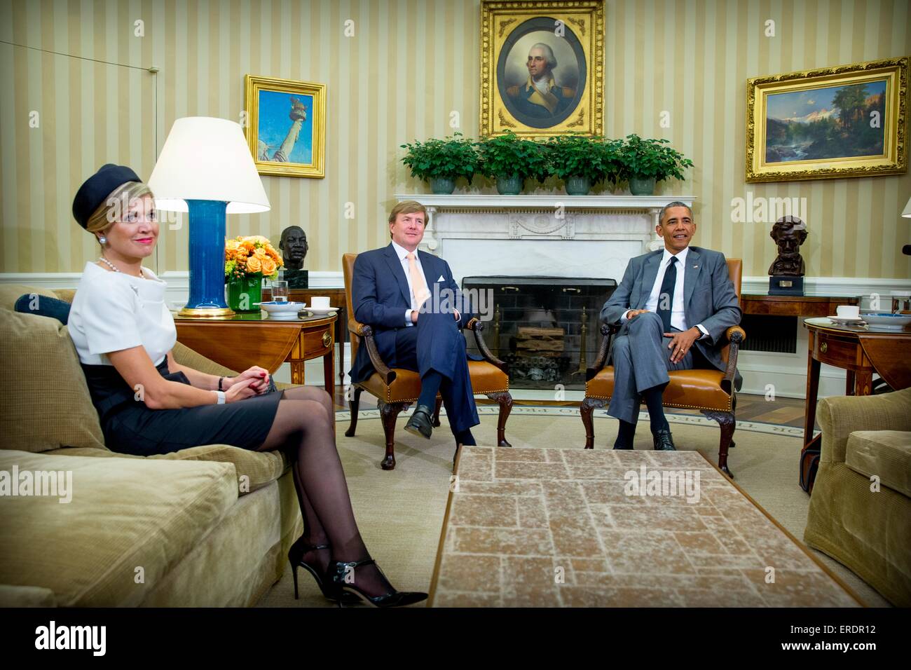 King Willem-Alexander and Queen Maxima of The Netherlands visit ...
