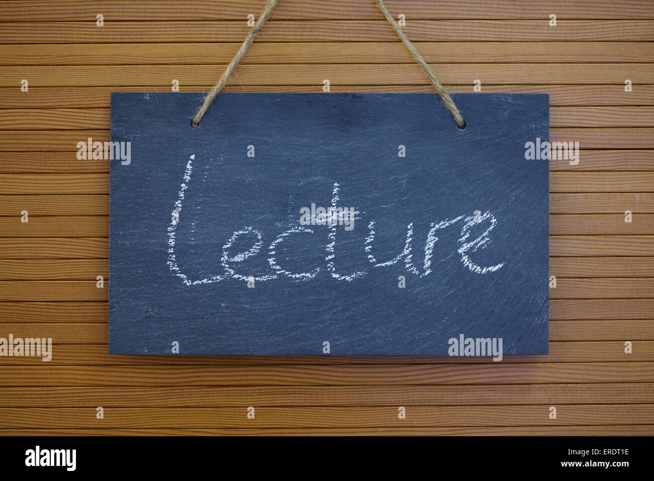 small chalk slate message board Stock Photo Alamy