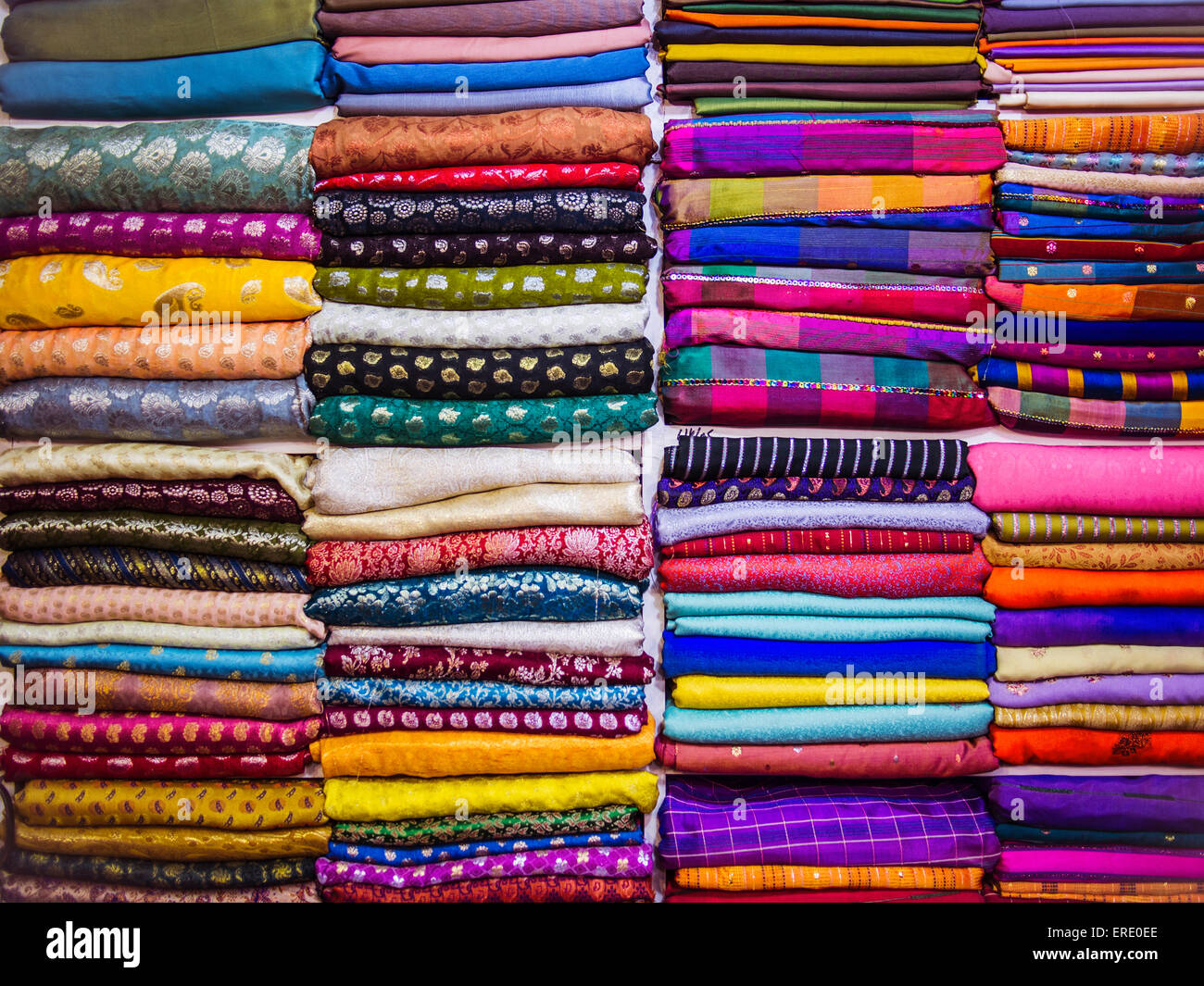 Pile of fabric hires stock photography and images Alamy