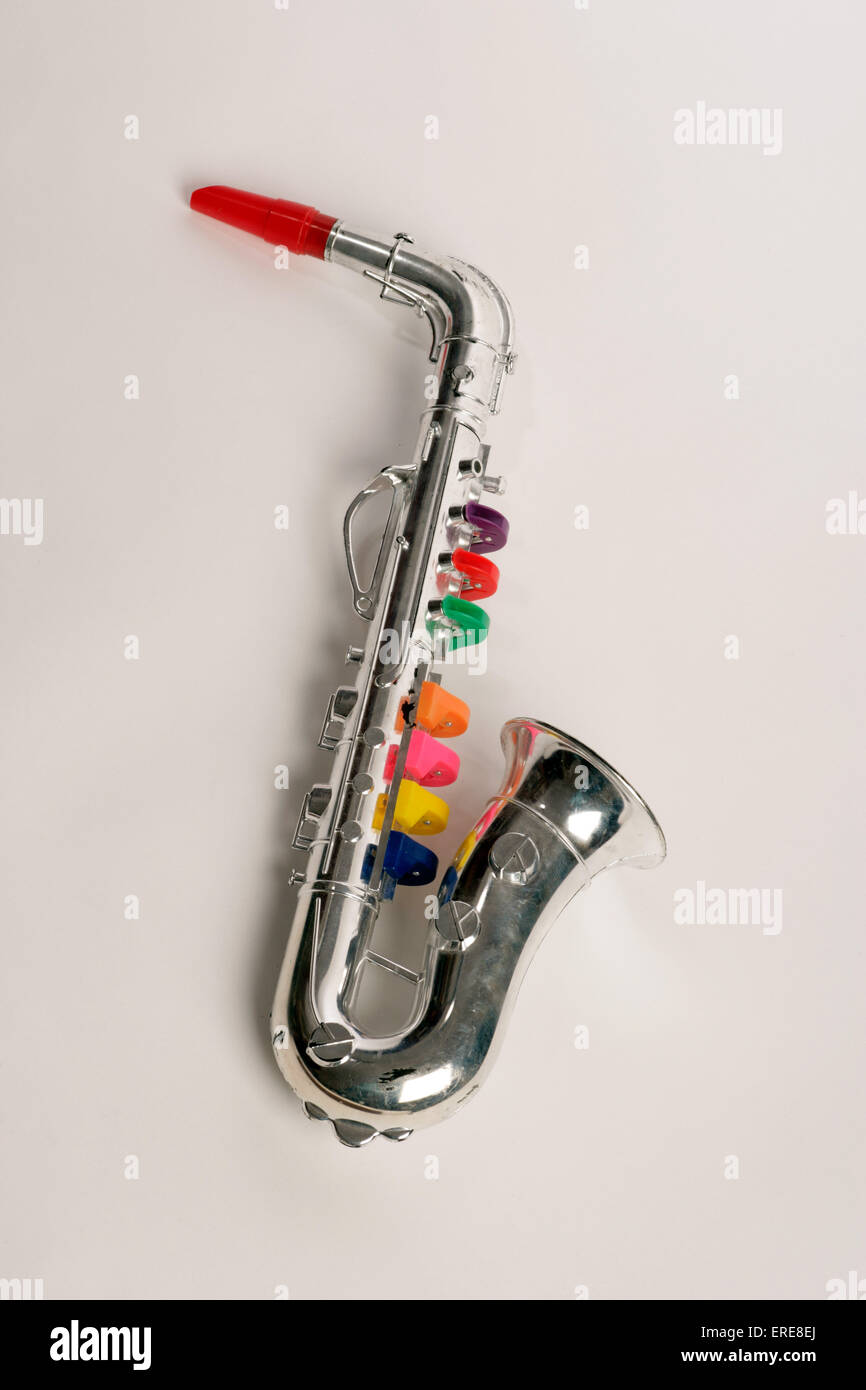 toy saxophone