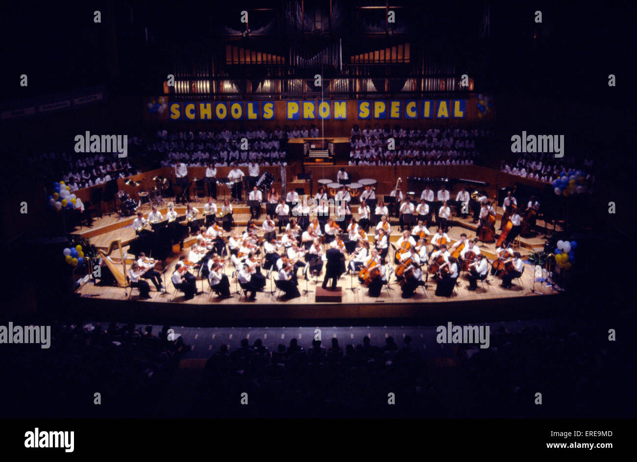 Youth orchestra performing Schools Prom Stock Photo