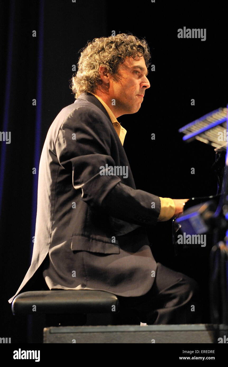 Joey Calderazzo playing piano with the Branford Marsalis Quartet at the  Bath Music Festival. 25 May 2009. JC: pianist, b. 27 Stock Photo - Alamy