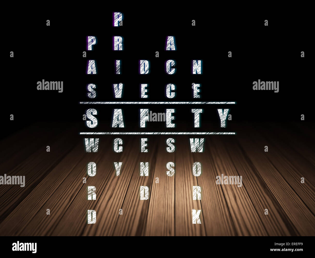 Safety concept: word Safety in solving Crossword Puzzle Stock Photo - Alamy