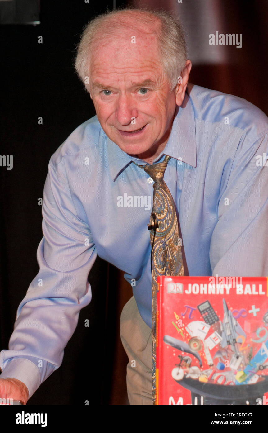 Johnny Ball at the Cheltenham Literary Festival, 18/10/2009. British