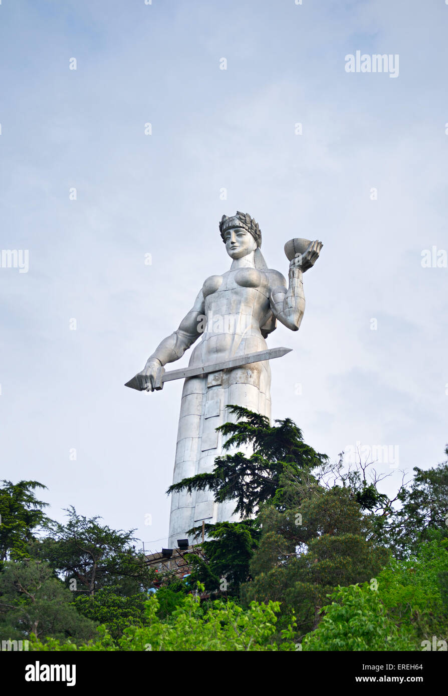 Famous Mother statue, Tbilisi Stock Photo Alamy