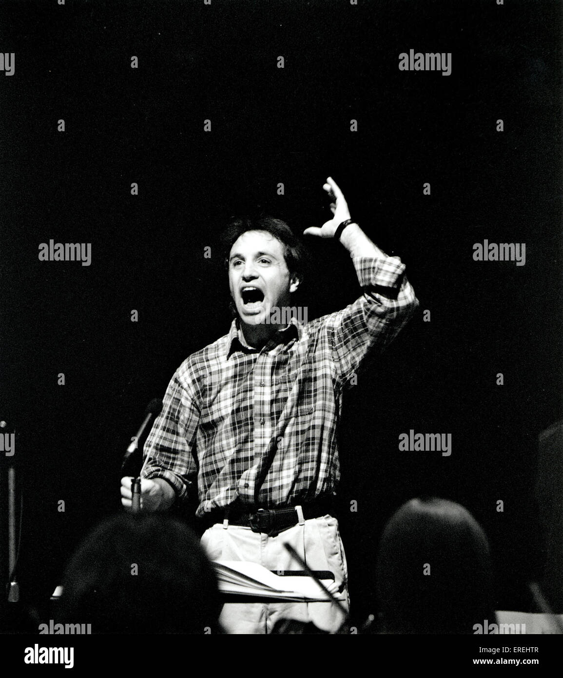 WIGGLESWORTH, Mark conducting conductor Stock Photo Alamy