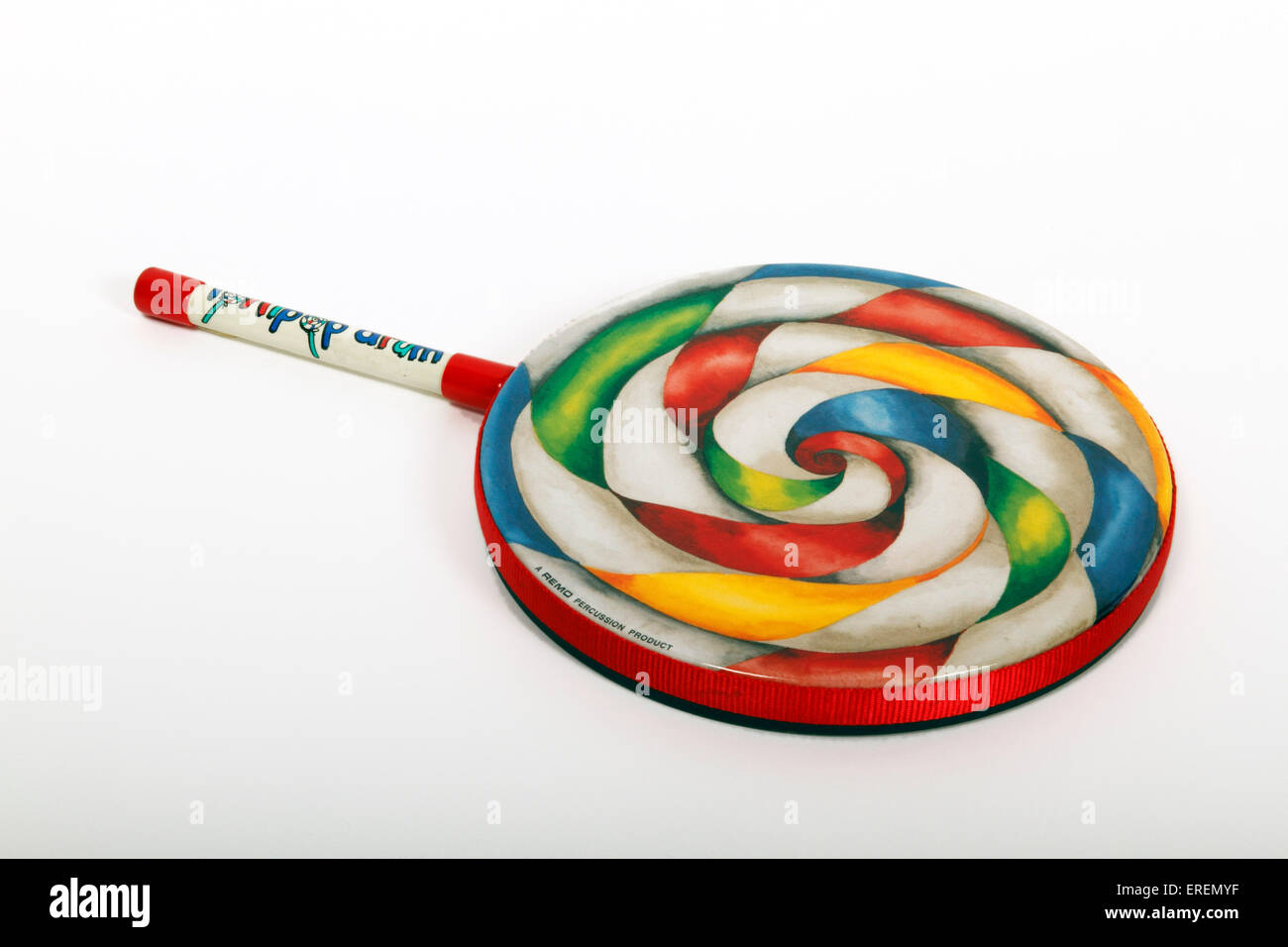 School percussion instrument, Lollipop drum made by Remo for ...