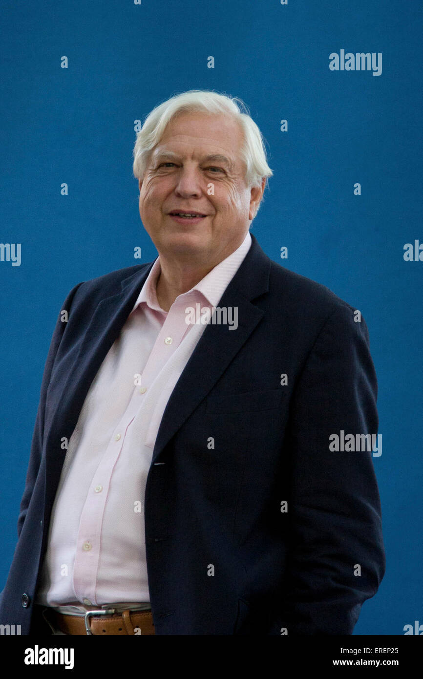 John Simpson CBE, English foreign correspondent at the Edinburgh Book festival 2010, Edinburgh, Scotland, UK, 26 August 2010. Stock Photo