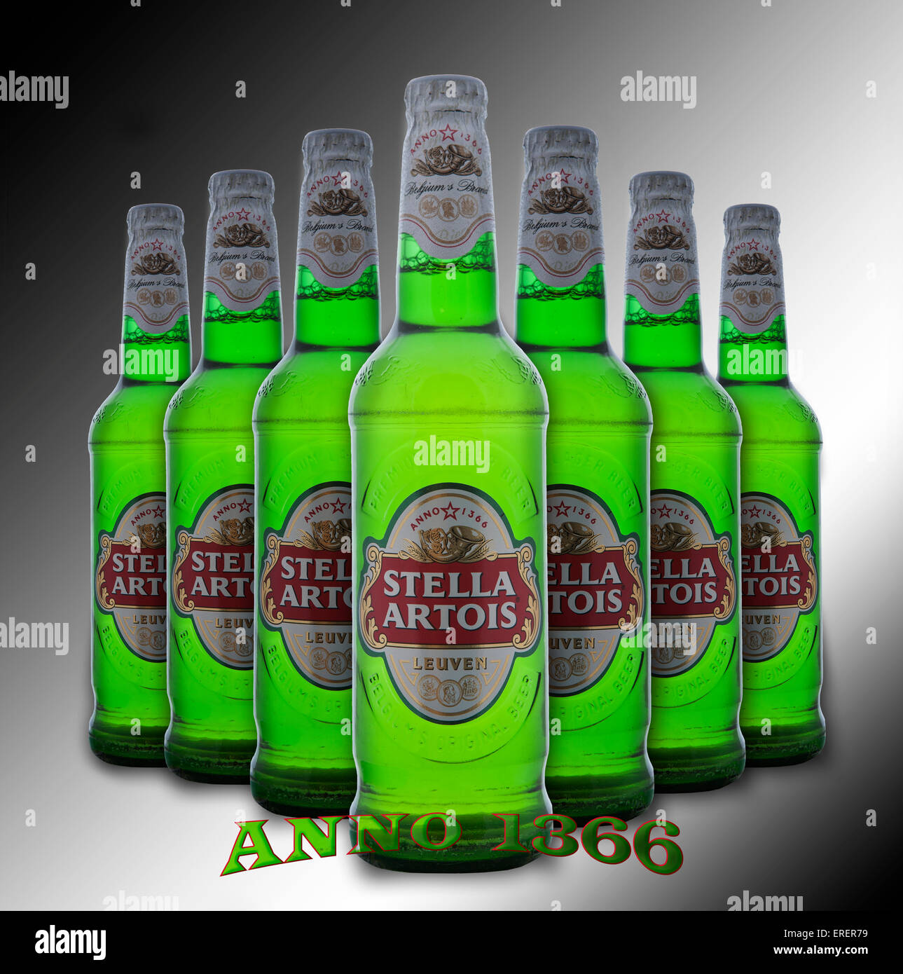 Stella artois beer glass lager hi-res stock photography and images - Alamy